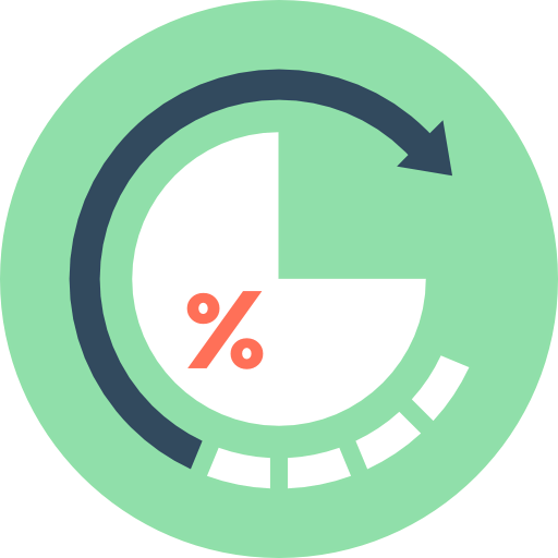 Pie chart icon