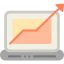 Line chart ícono 64x64