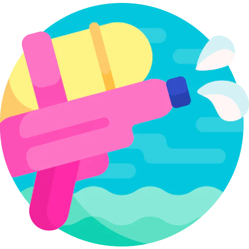 Water gun ícone