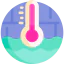 Water temperature ícone 64x64