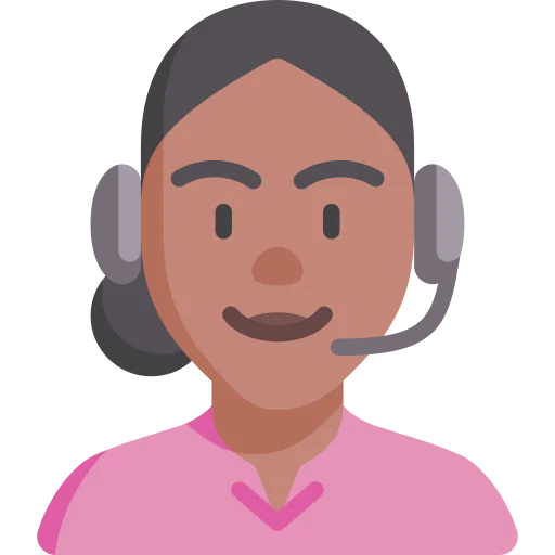 Call center agent icon