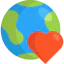 Planet earth ícono 64x64