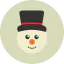 Snowman ícono 64x64