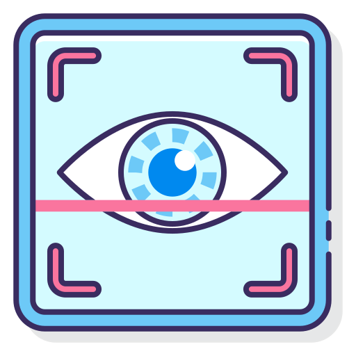 Eye scan icône