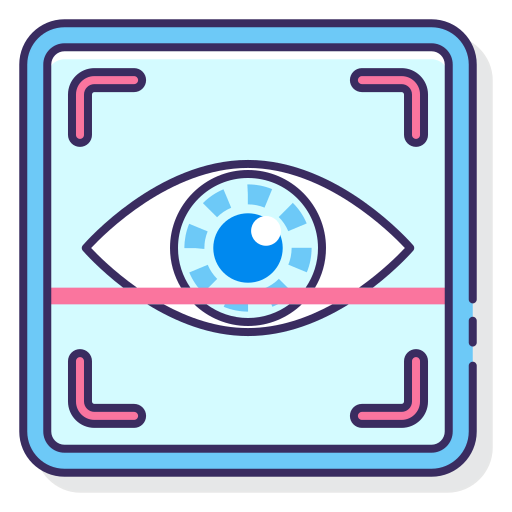 Eye scan icon