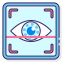 Eye scan ícono 64x64