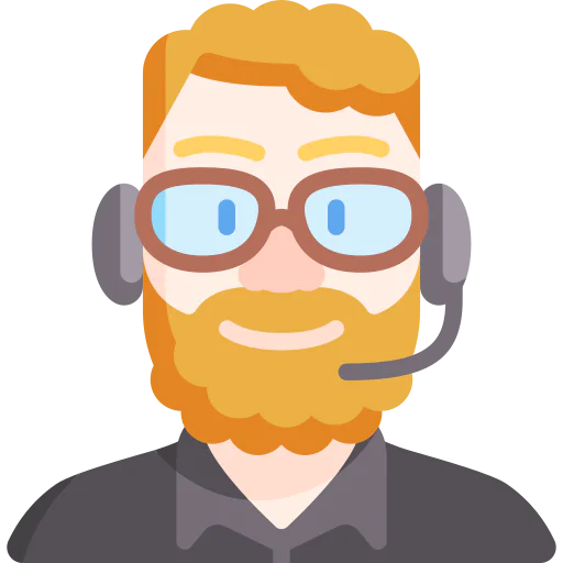 Call center agent icon