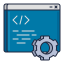 Web development ícono 64x64