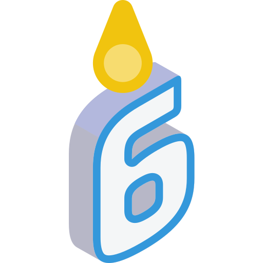 Birthday candle icon