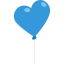 Heart balloon Ikona 64x64