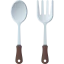 Spoon and fork icon 64x64