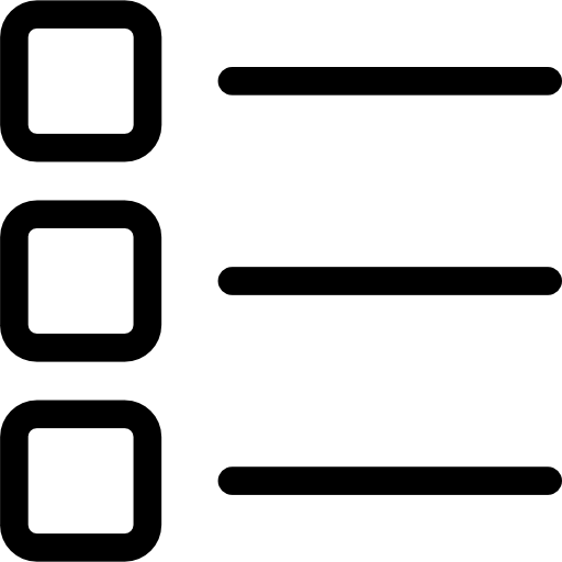 List ícono