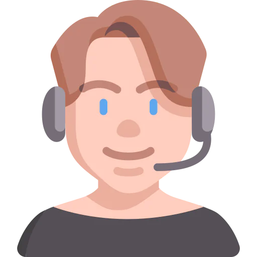 Call center agent icon