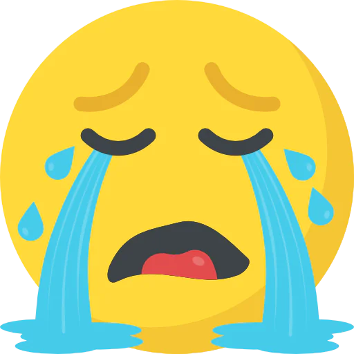 Crying icon