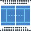 Tennis court icon 64x64