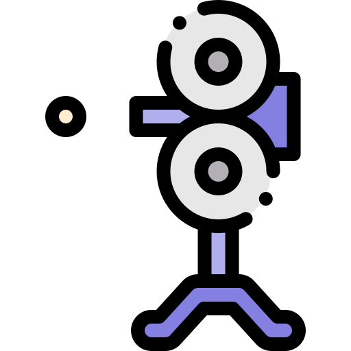 Pitching machine icon