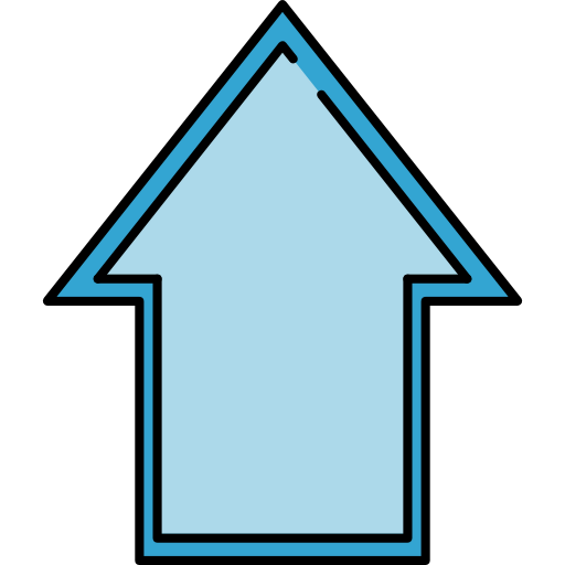 Up arrow Ikona