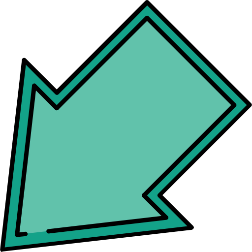 Diagonal arrow 상