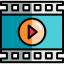 Video player biểu tượng 64x64