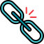 Broken link Symbol 64x64