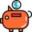 Piggy bank icon 64x64