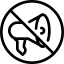 No shouting Symbol 64x64