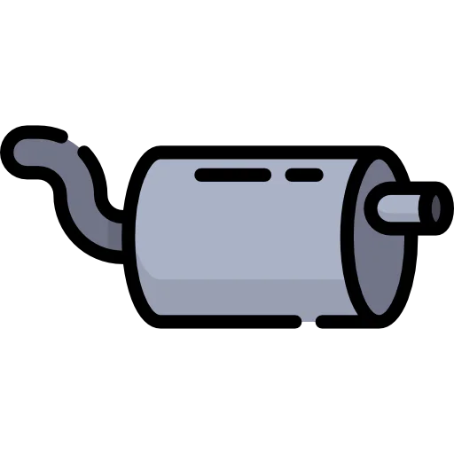 Exhaust pipe icon
