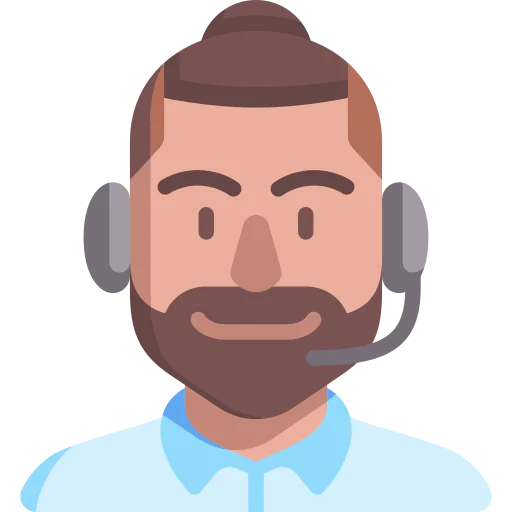 Call center agent icon