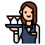 Waitress ícone 64x64