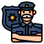 Policeman ícone 64x64