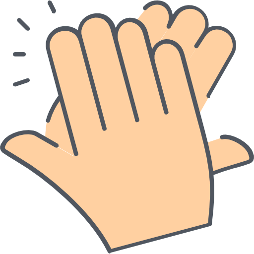 Clapping icon