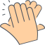 Clapping ícono 64x64