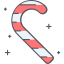 Candy cane アイコン 64x64