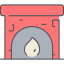 Fireplace icon 64x64