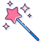 Magic wand Symbol 64x64