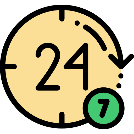 24 hours icon