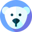 Полярный медведь иконка 64x64