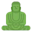 Статуя Будды иконка 64x64