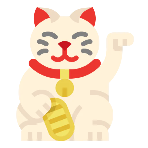 Maneki neko icon
