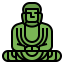 Buddha statue 상 64x64