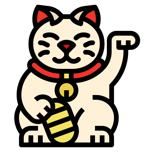 Maneki neko icon