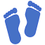 Footprint іконка 64x64
