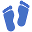 Footprint icon 64x64