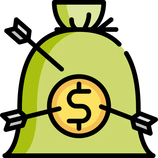 Money bag icône
