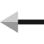 Left arrow ícono 64x64