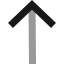 Up arrow icône 64x64