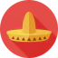 Mexican hat icon 64x64