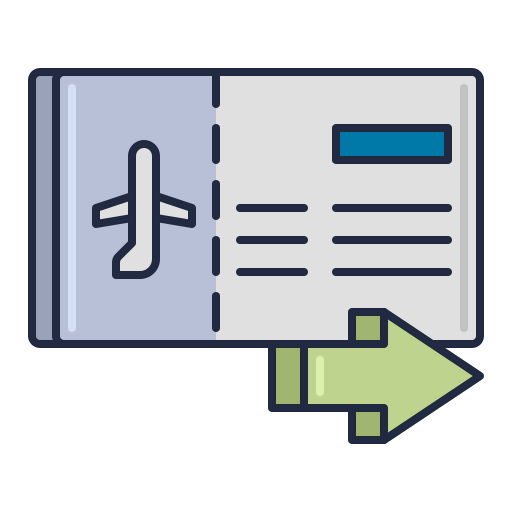 Boarding pass Symbol