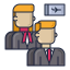 Flight attendant icon 64x64