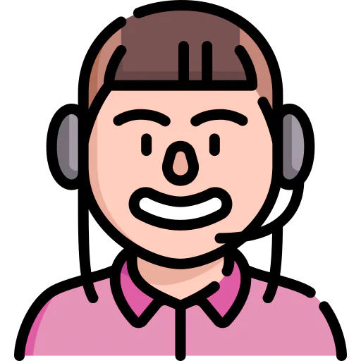 Call center agent icon